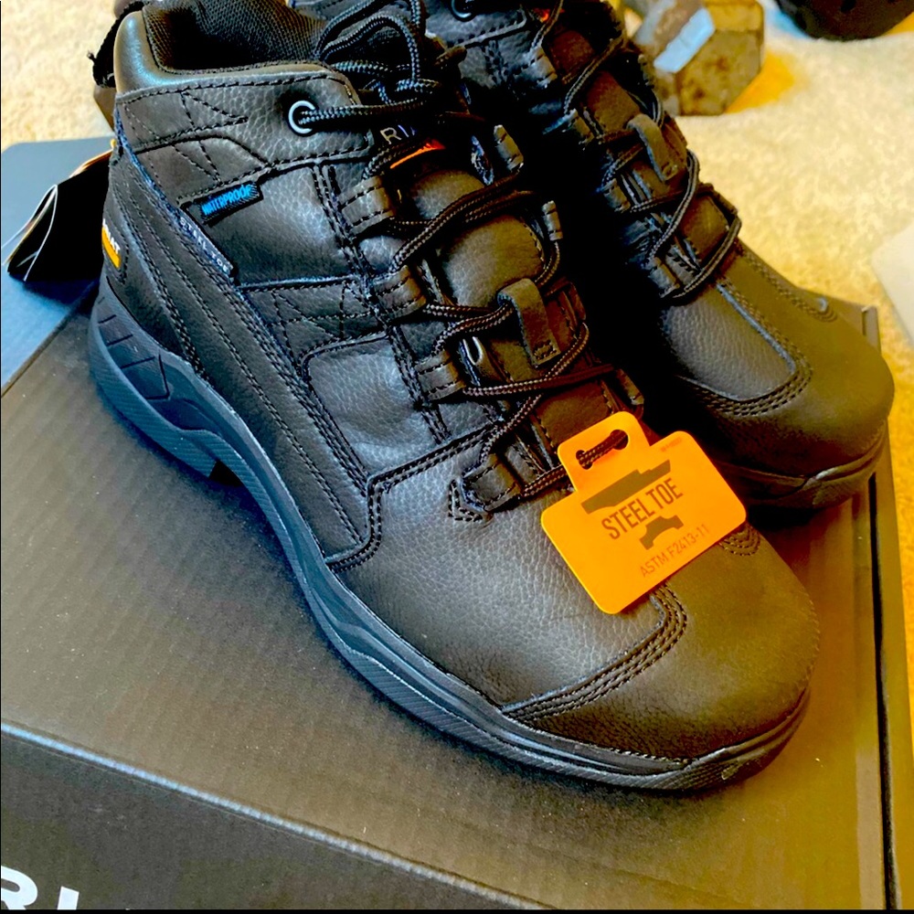 Brand new Steel toe work boots